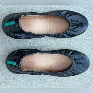 Tieks Obsedian Black size 7